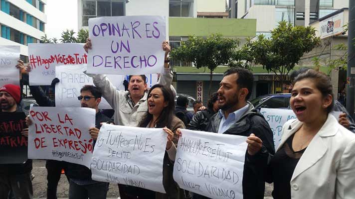 Periodista Luis Eduardo Vivanco es investigado por delito de intimidación