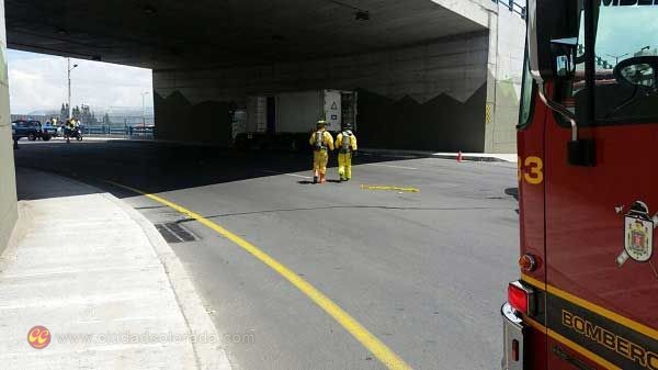 Bomberos, Quito, Accidente de Tránsito