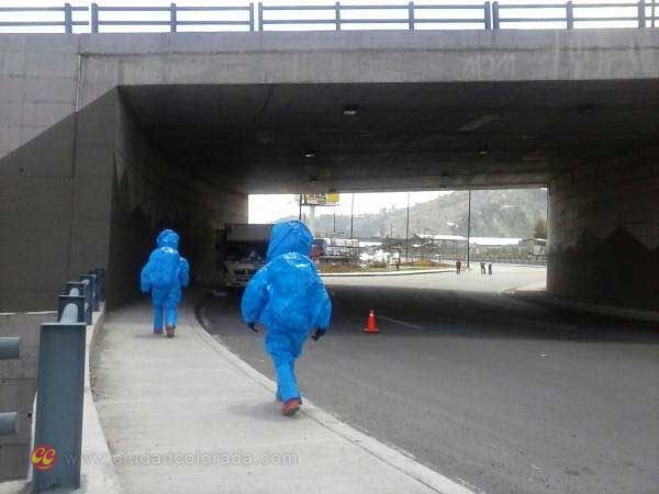 Bomberos, Quito, Accidente de Tránsito