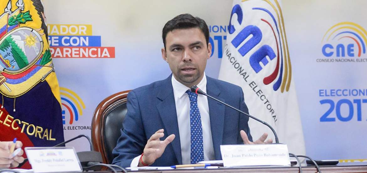 Juan Pablo Pozo CNE