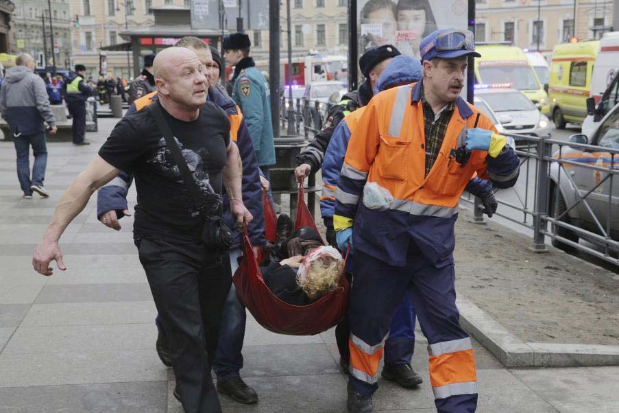 Atentado en San Petersburgo