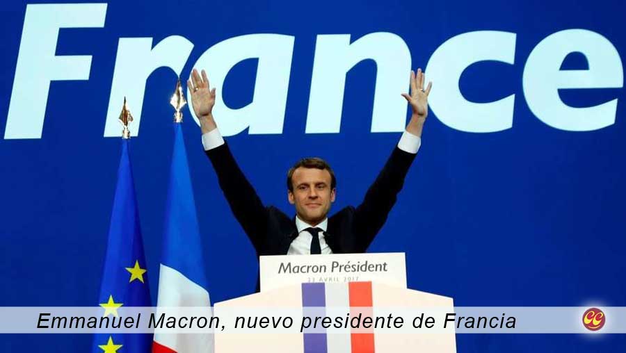 Emmanuel Macron Nuevo presidente de Francia