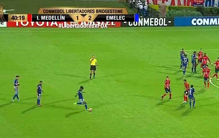 Gol anulado de Emelec