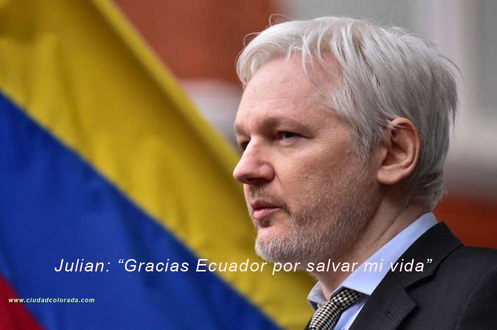 Julian gracias Ecuador