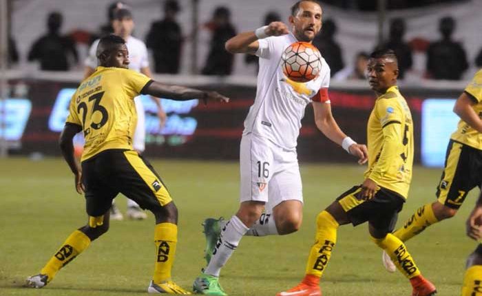 Liga de Quito empata ante Fuerza Amarilla