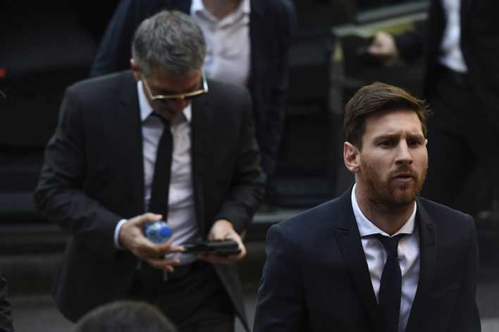 21 meses de cárcel para Messi