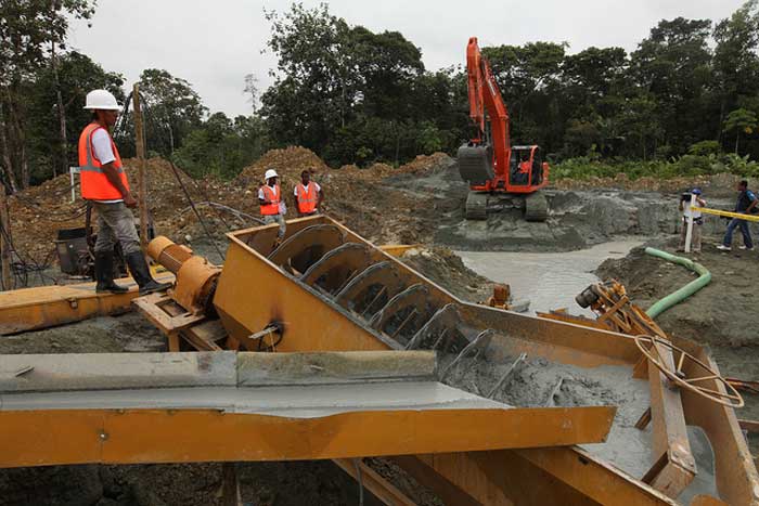 Actividades mineras se ejecutan en el país