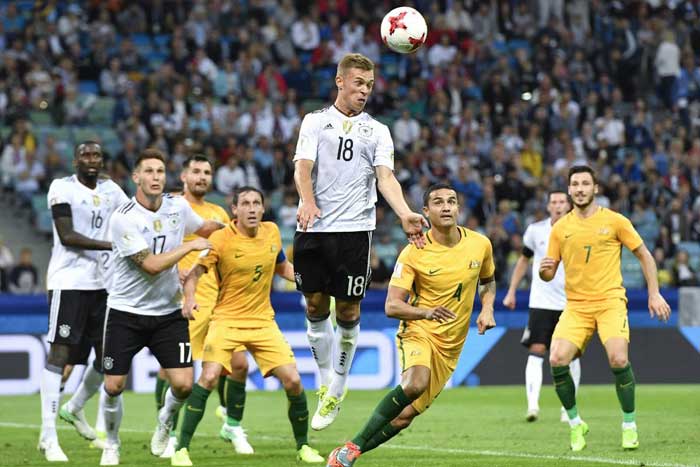 Alemania vence a Australia por 3-2 por Copa Confederaciones