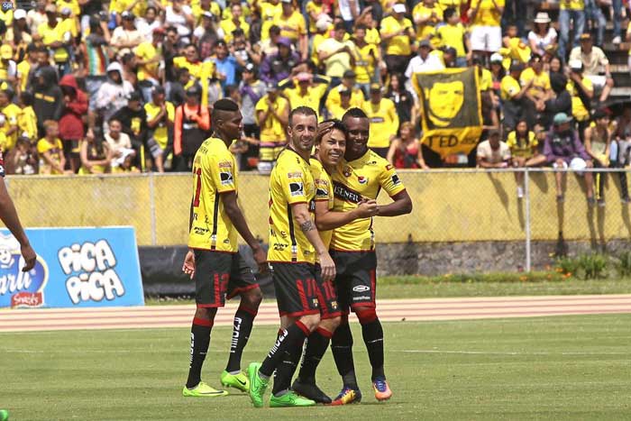 Barcelona SC golea a El Nacional en Quito