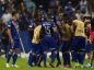 Formación de Emelec ante Fuerza Amarilla