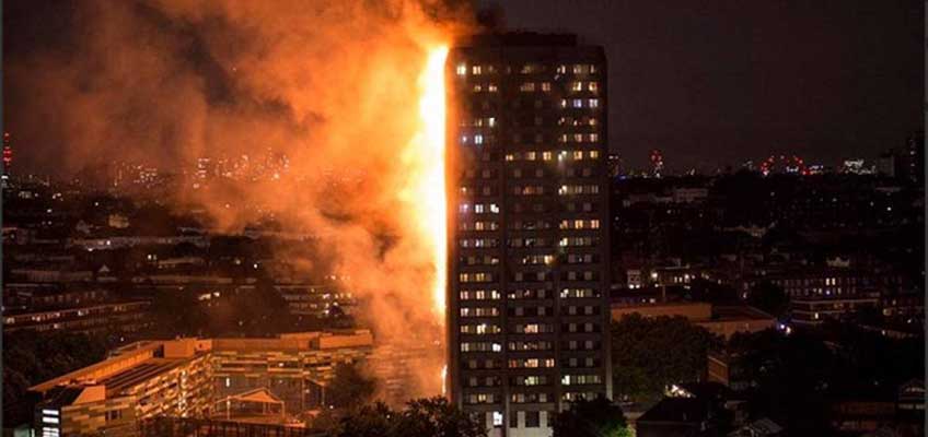 Incendio en Londres