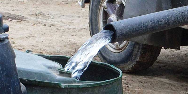 Machala sin agua potable