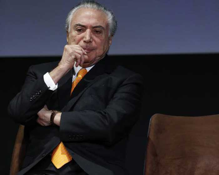 Michel Temer demanda a quien entregó grabaciones de soborno