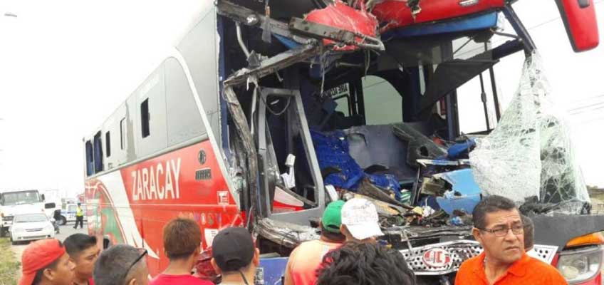 Accidente en Durán