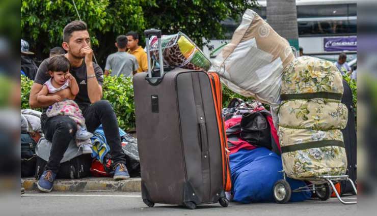 Aumenta el éxodo de venezolanos que huyen