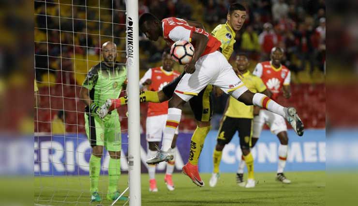 Fuerza Amarilla fuera de la Sudamericana tras perder ante Santa Fe