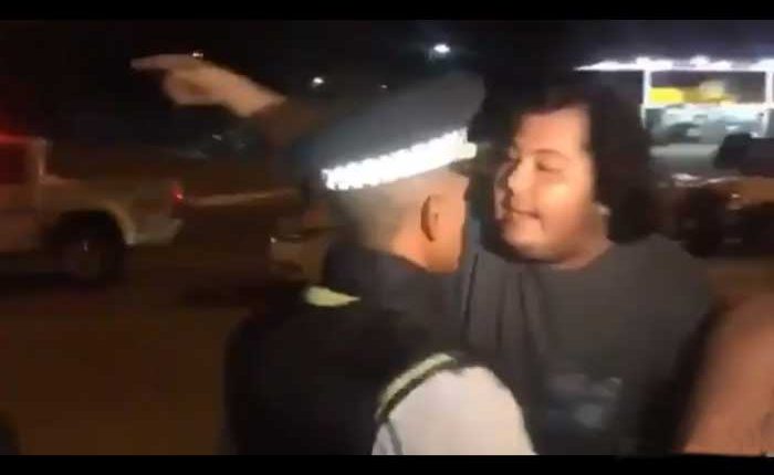 Incidente entre un ciudadano y un agente de la ATM