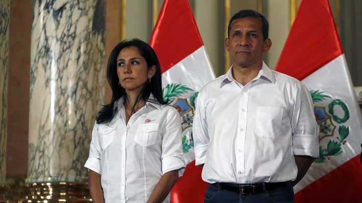 Prisión preventiva para expresidente humala y su esposa