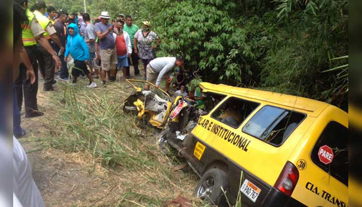 ECU911, Accidente de Tránsito, Manabí, Bomberos, Policía Nacional