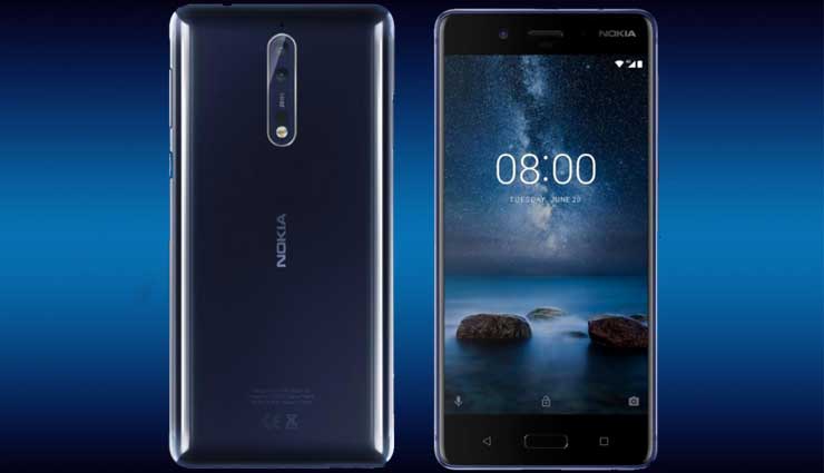 Nokia, Detalles, Móviles, Nokia 8