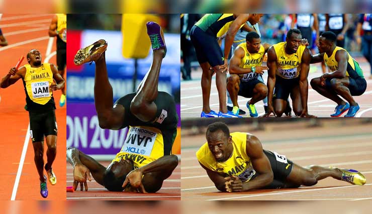 Usain Bolt, Atletismo, Deportes, Lesión, Mundial de Londres