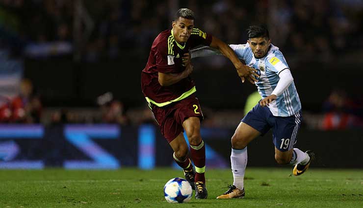 Argentina, Venezuela, Fútbol, Mundial Rusia 2018, Resultados