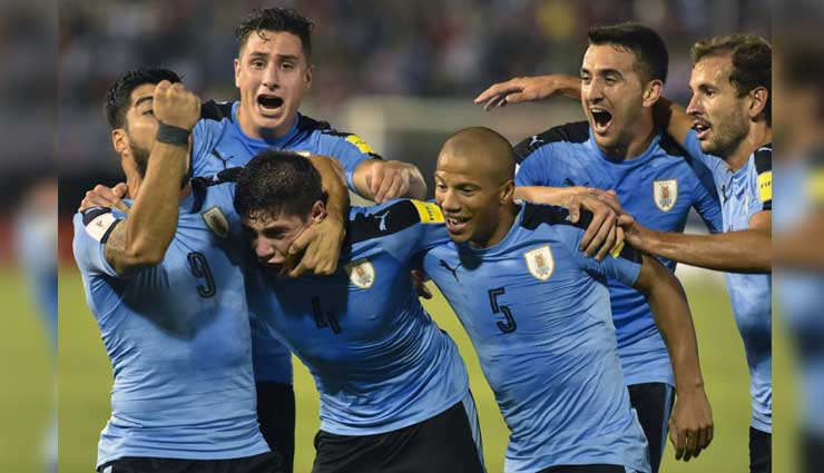 Uruguay, Paraguay, Fútbol, Resultados, Mundial Rusia 2018