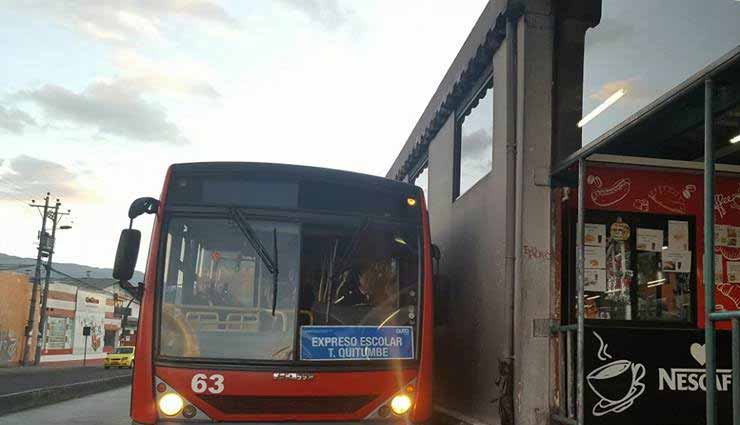 Transporte Publico, Quito, regreso a clases,