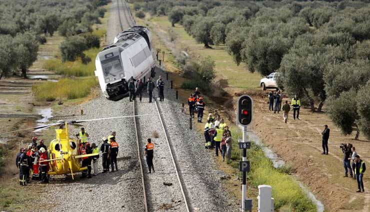 Accidente, España,, Tren