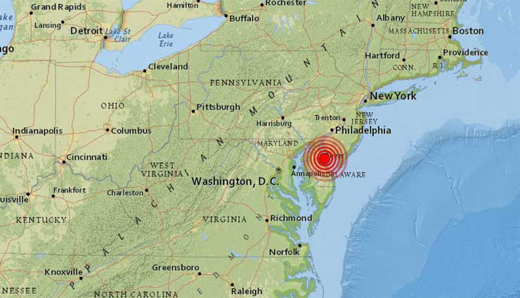 Sismo,EEUU, Terremoto, Estados Unidos