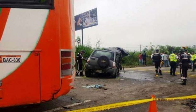 Accidente, Transito, Santo Domingo, Ecuador,