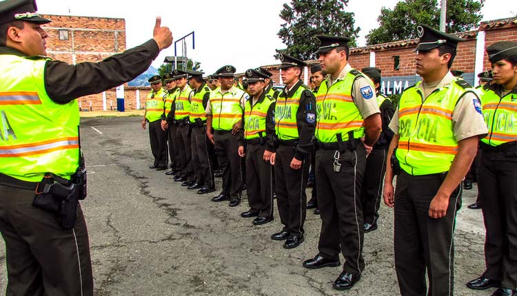 Policía, personal,