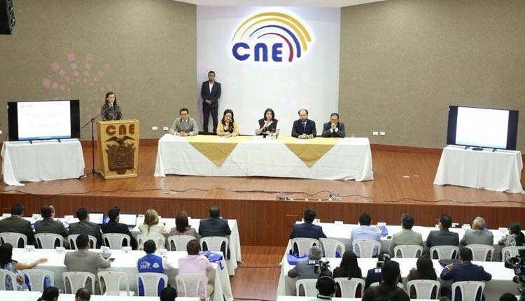 CNE, Capacitaciones, Ecuador,