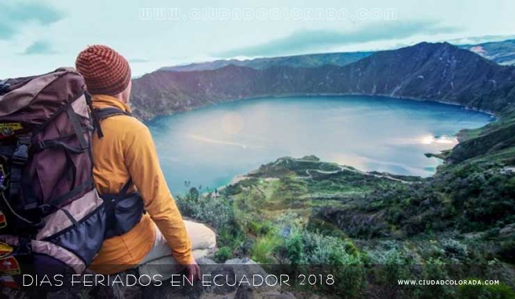 Días feriados en Ecuador 2018