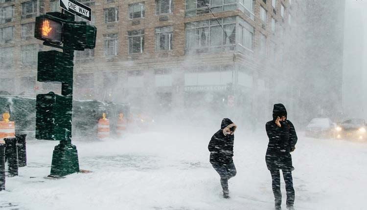 Estados Unidos, Mundo, Temporal Invernal,