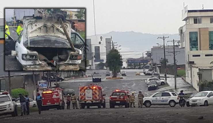 Explosión controlada de un "carro bomba" en Santo Domingo preocupó a los moradores