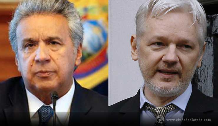 Moreno dice que él no decidió otorgar la nacionalidad ecuatoriana a Assange