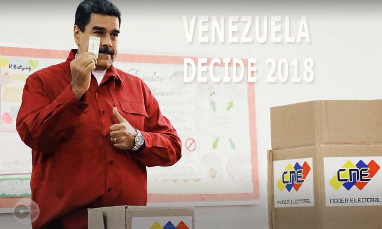 Venezuela inicia proceso de votación, Maduro votó primero