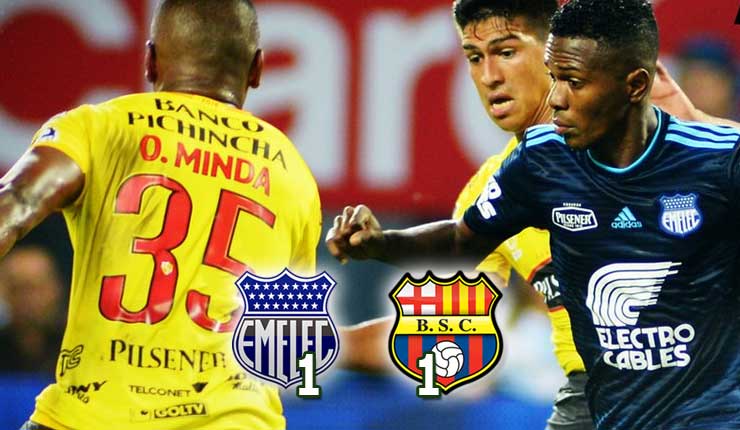 Emelec 1 vs 1 Barcelona