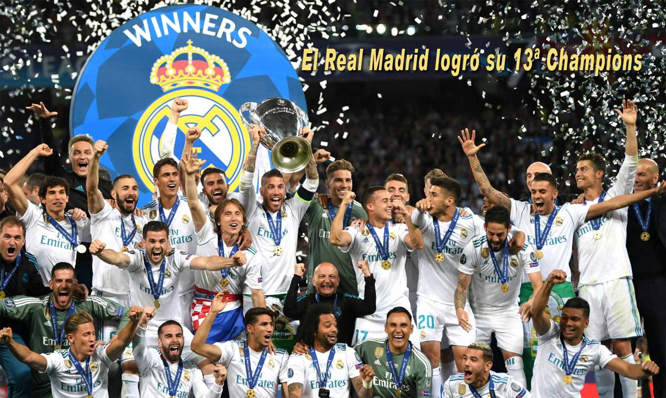 El Real Madrid vence al Liverpool 3-1 y se corona campeón de la Liga de Campeones