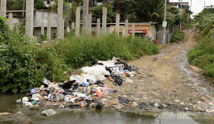 En el norte de Guayaquil tienen 20 años sin obras