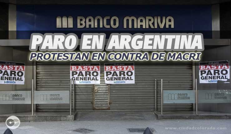 PARO EN ARGENTINA