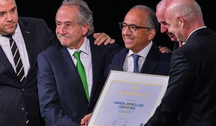 México, Estados Unidos y Canadá serán las sedes del Mundial 2026