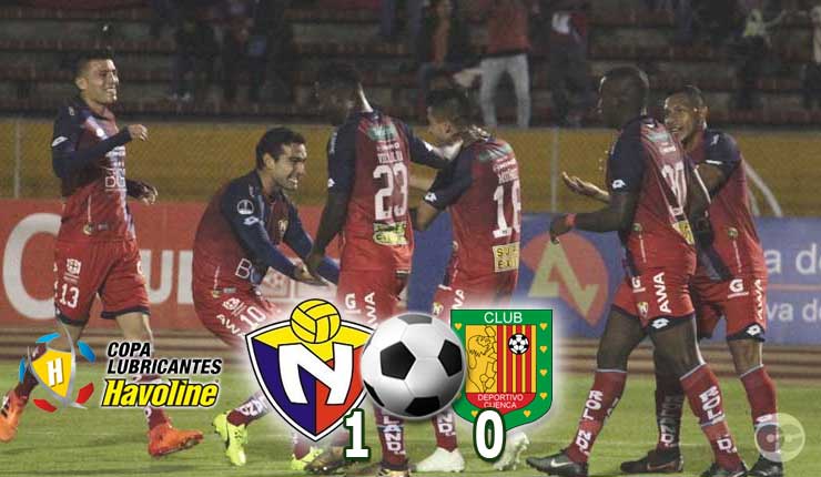 El Nacional le gano al Deportivo Cuenca 1-0 en Quito