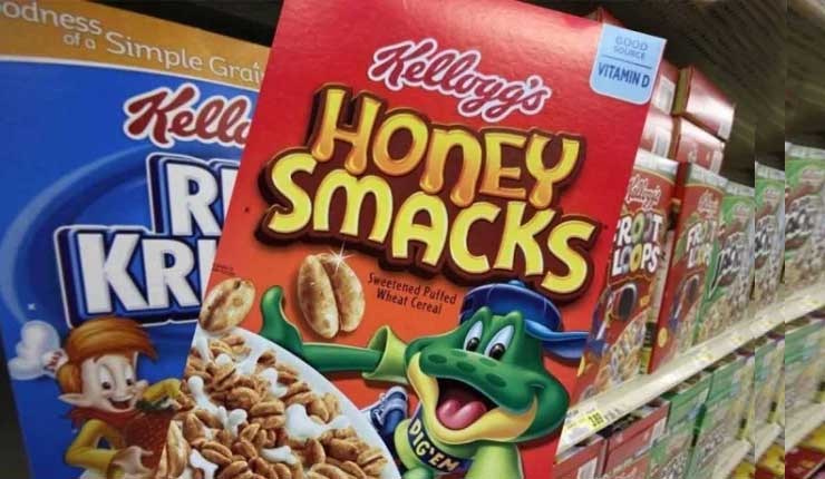 México prohíbe el consumo de productos Kellogg por salmonela