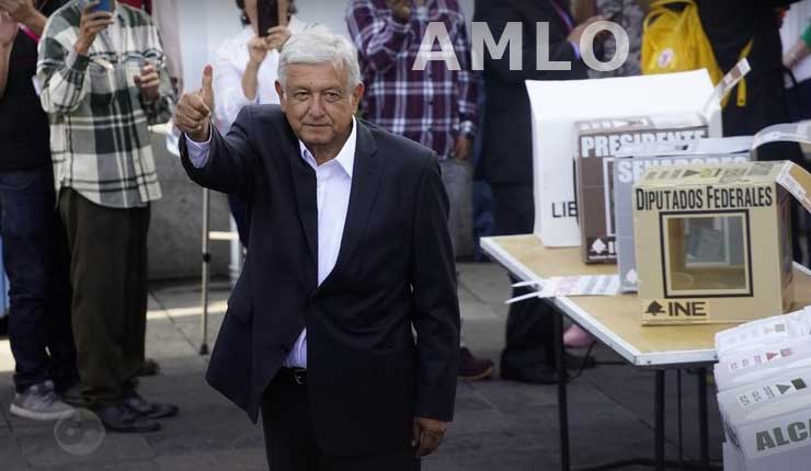 AMLO encabeza encuesta de salida en presidenciales de México