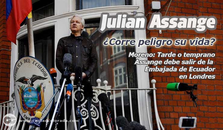 Lenin Moreno podría quitar el asilo a Julian Assange y dispone que se retire cualquier tipo de seguridad para el ciberactivista