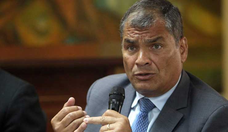 Rafael Correa, difusión de presunto audio entre Serrano y Chicaiza genera nulidad de cooperación eficaz