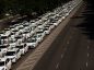 Huelga de taxistas paraliza el tráfico en España