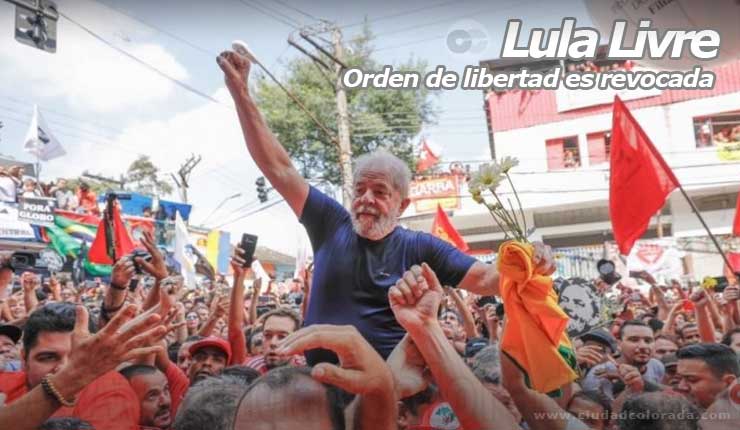 Ordenan la liberación de #LulaLibre